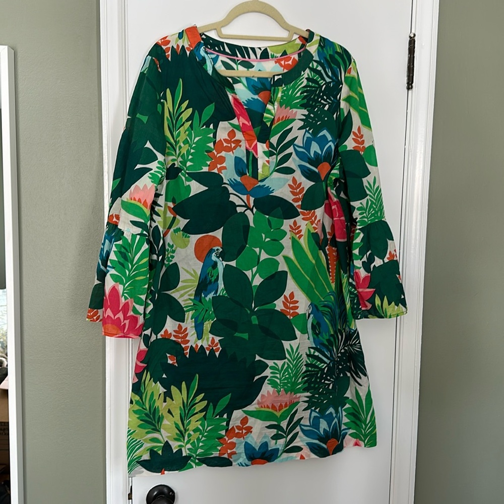Boden Jodie Kaftan Dress, sz 12/14